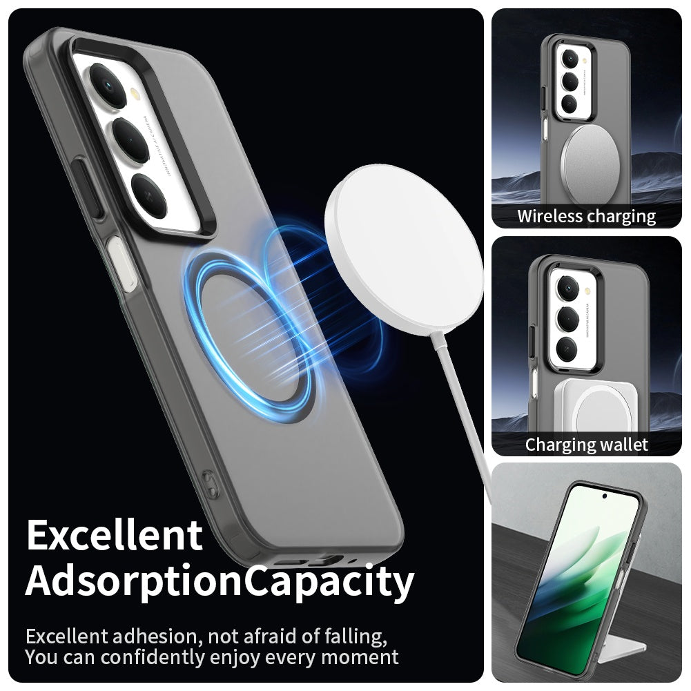 MagSafe-kotelo Xiaomi Redmi 15 5G / 15 4G:lle, Techsuit, CandyCase, Musta