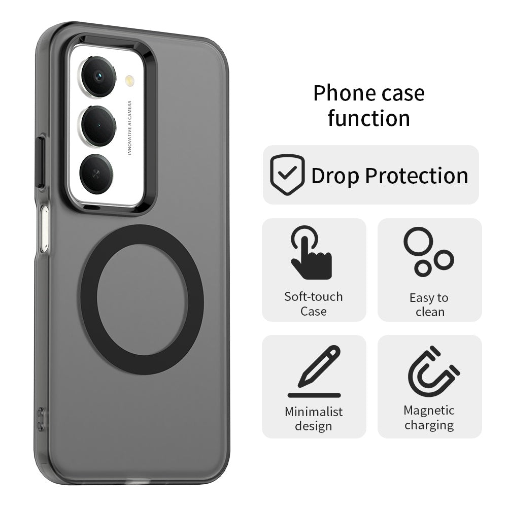 MagSafe-kotelo Xiaomi Redmi 15 5G / 15 4G:lle, Techsuit, CandyCase, Musta