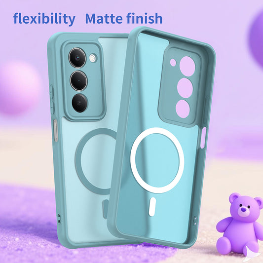 MagSafe-kotelo Xiaomi Redmi 15 5G / 15 4G:lle, Techsuit, HaloFrost II, Vaaleanvihreä