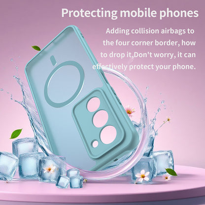 MagSafe-kotelo Xiaomi Redmi 15 5G / 15 4G:lle, Techsuit, HaloFrost II, Vaaleanvihreä