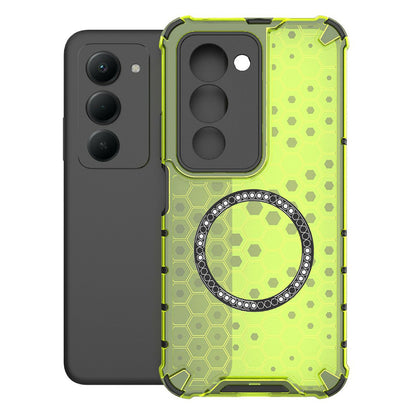 MagSafe-kotelo Xiaomi Redmi 15 5G / 15 4G:lle, Techsuit, HoneyComb Shield, Vihreä