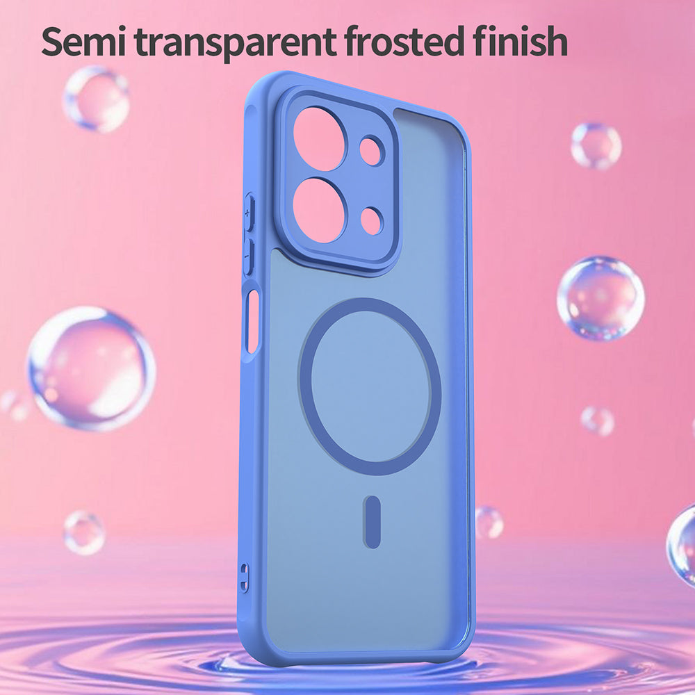 MagSafe-kotelo Xiaomi Redmi 15C 5G / 15C 4G:lle, Techsuit, HaloFrost II, Sininen