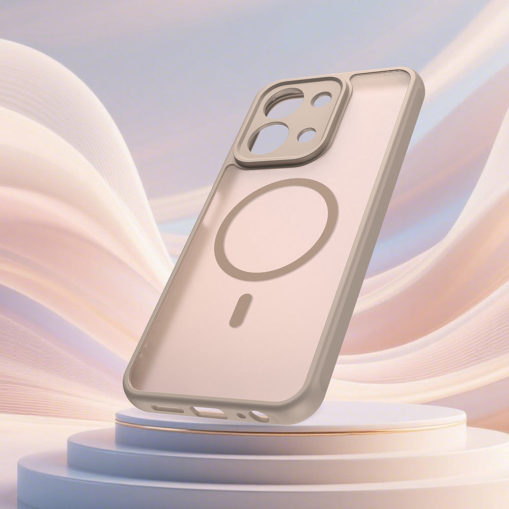 MagSafe-kotelo Xiaomi Redmi 15C 5G / 15C 4G:lle, Techsuit, HaloFrost II, Kultainen