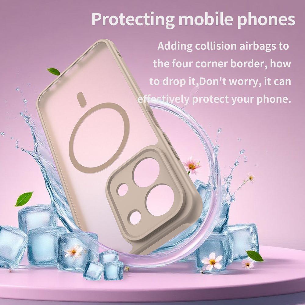 MagSafe-kotelo Xiaomi Redmi 15C 5G / 15C 4G:lle, Techsuit, HaloFrost II, Kultainen