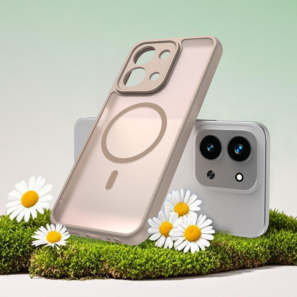 MagSafe-kotelo Xiaomi Redmi 15C 5G / 15C 4G:lle, Techsuit, HaloFrost II, Kultainen