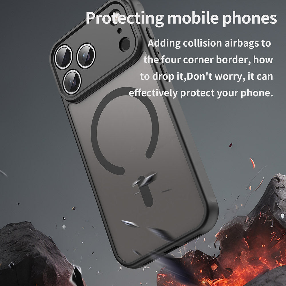 MagSafe-kotelo Xiaomi Redmi 15C 5G / 15C 4G:lle, Techsuit, HaloFrost II, Tummansininen