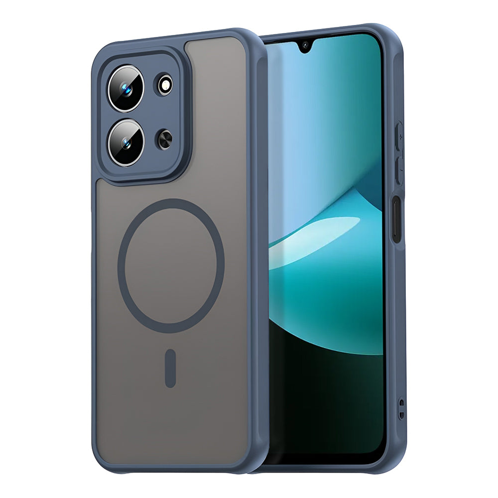 MagSafe-kotelo Xiaomi Redmi 15C 5G / 15C 4G:lle, Techsuit, HaloFrost II, Tummansininen