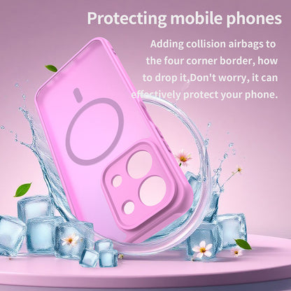 MagSafe-kotelo Xiaomi Redmi 15C 5G / 15C 4G:lle, Techsuit, HaloFrost II, Pinkki