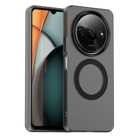 MagSafe-kuori Xiaomi Redmi A3x / A3:lle, Techsuit, CandyCase, Musta