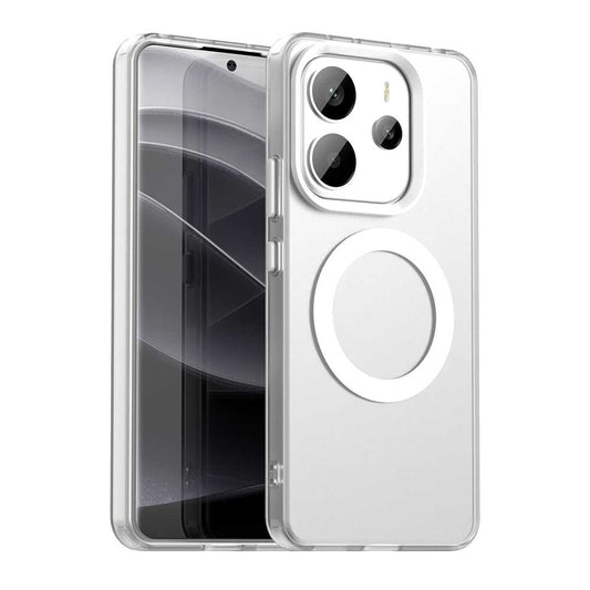 MagSafe-kuori Xiaomi Redmi Note 14 4G:lle (Alueellinen), Techsuit, CandyCase, Valkoinen