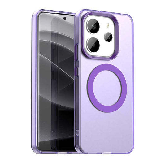 MagSafe-kuori Xiaomi Redmi Note 14 4G:lle (alueellinen), Techsuit, CandyCase, violetti