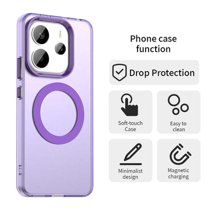 MagSafe Case for Xiaomi Redmi Note 14 4G (Regional), Techsuit, CandyCase, Purple
