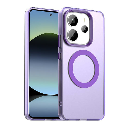 MagSafe-kuori Xiaomi Redmi Note 14 5G:lle, Techsuit, CandyCase, Violetti