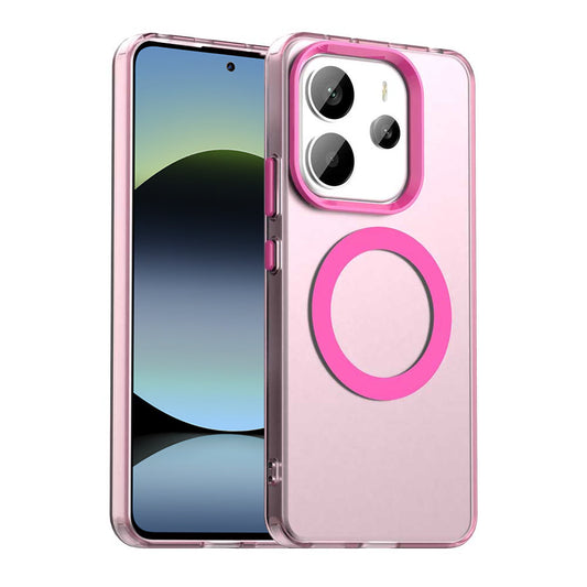 MagSafe-kuori Xiaomi Redmi Note 14 5G:lle, Techsuit, CandyCase, Vaaleanpunainen
