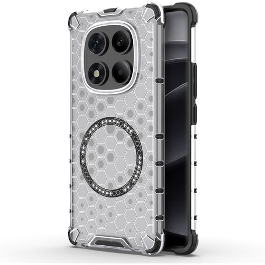 MagSafe-kuori Xiaomi Redmi Note 14 Pro 4G:lle, Techsuit, HoneyComb Shield, Valkoinen