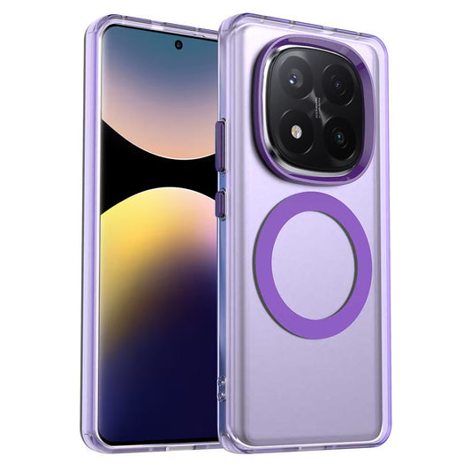 MagSafe-kuori Xiaomi Redmi Note 14 Pro+ 5G:lle, Techsuit, CandyCase, Violetti