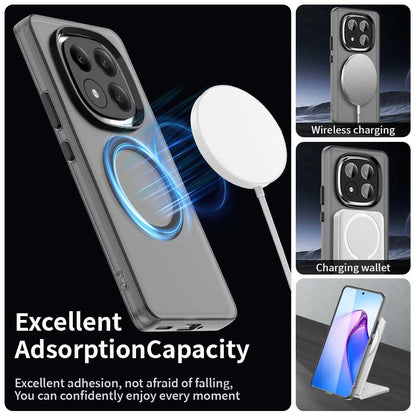 MagSafe-kuori Xiaomi Redmi Note 14 Pro+ 5G:lle, Techsuit, CandyCase, Musta
