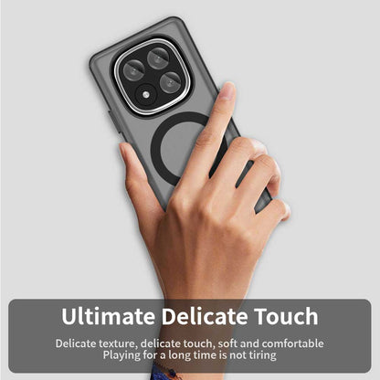 MagSafe-kuori Xiaomi Redmi Note 14 Pro+ 5G:lle, Techsuit, CandyCase, Musta