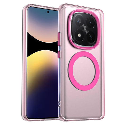 MagSafe-kuori Xiaomi Redmi Note 14 Pro+ 5G:lle, Techsuit, CandyCase, Vaaleanpunainen