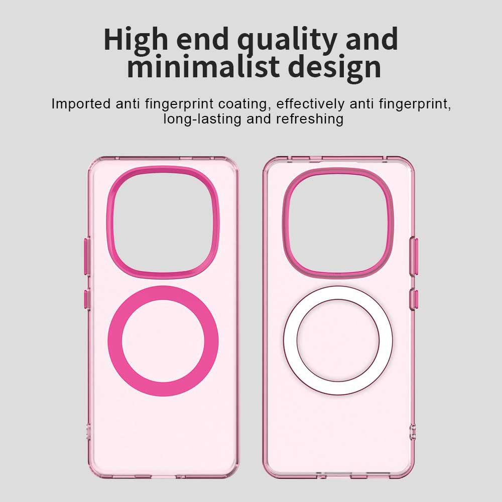 MagSafe Case for Xiaomi Redmi Note 14 Pro+ 5G, Techsuit, CandyCase, Pink