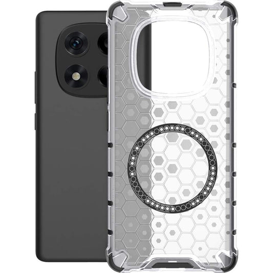 MagSafe-kuori Xiaomi Redmi Note 14 Pro+ 5G:lle, Techsuit, HoneyComb Shield, Valkoinen