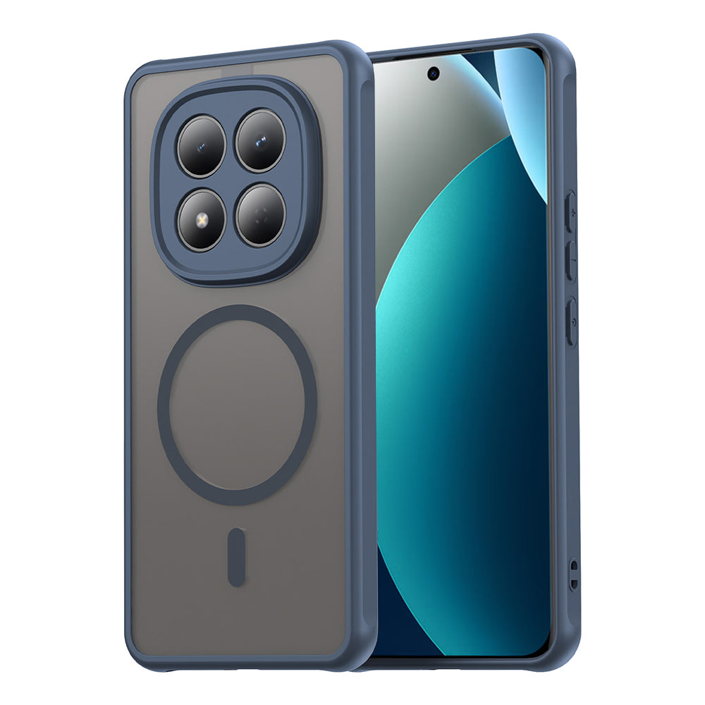 MagSafe-kotelo Xiaomi Redmi Note 15 Pro 4G:lle, Techsuit, HaloFrost II, Tummansininen