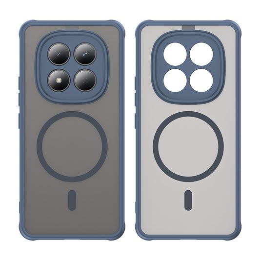 MagSafe-kotelo Xiaomi Redmi Note 15 Pro 4G:lle, Techsuit, HaloFrost II, Tummansininen