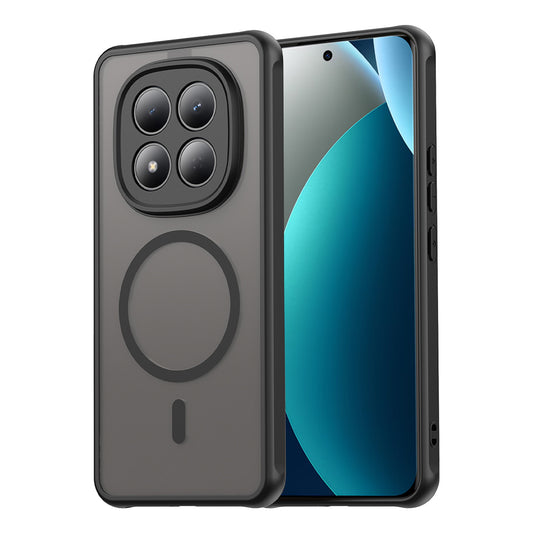 MagSafe-kotelo Xiaomi Redmi Note 15 Pro 4G:lle, Techsuit, HaloFrost II, Musta