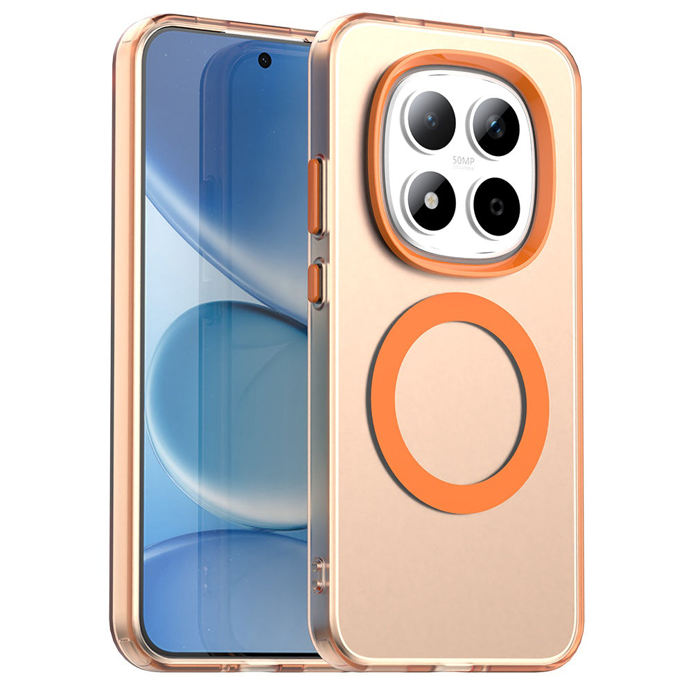 MagSafe-kotelo Xiaomi Redmi Note 15 Pro 5G:lle, Techsuit, CandyCase, Oranssi