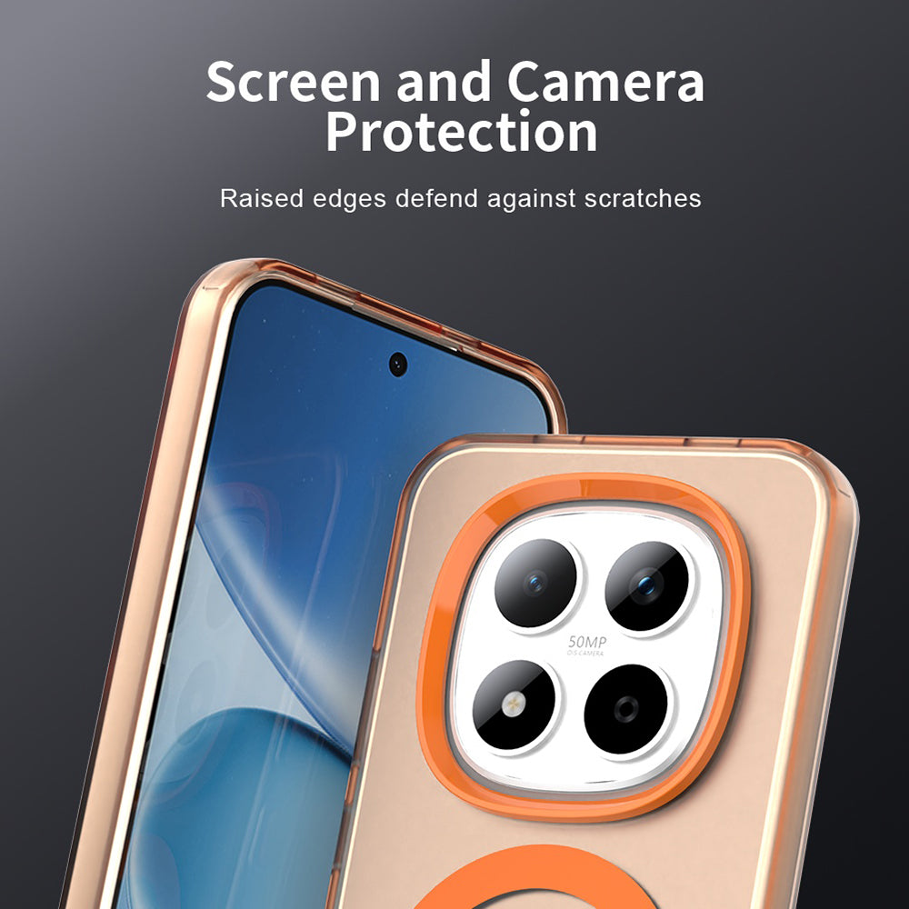 MagSafe-kotelo Xiaomi Redmi Note 15 Pro 5G:lle, Techsuit, CandyCase, Oranssi