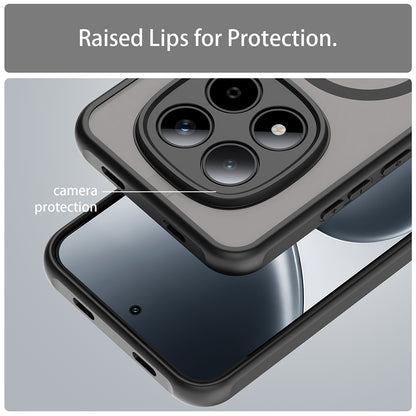 MagSafe Case for Xiaomi Redmi Note 15 Pro 5G, Techsuit, HaloFrost II, Black