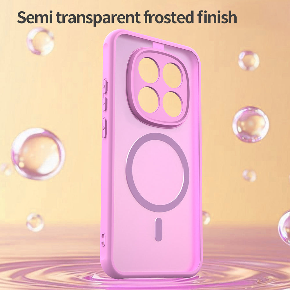 MagSafe-kotelo Xiaomi Redmi Note 15 Pro 5G:lle, Techsuit, HaloFrost II, Pinkki