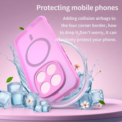 MagSafe-kotelo Xiaomi Redmi Note 15 Pro 5G:lle, Techsuit, HaloFrost II, Pinkki