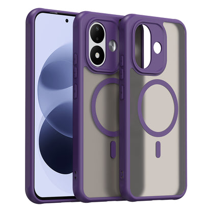 MagSafe Case for Xiaomi Redmi Note 17 4G / Note 17 5G, Techsuit, HaloFrost II, Purple