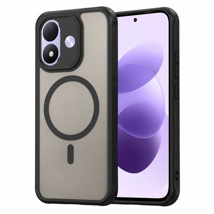 MagSafe-kuori Xiaomi Redmi Note 17 4G / Note 17 5G -puhelimelle, Techsuit, HaloFrost II, musta