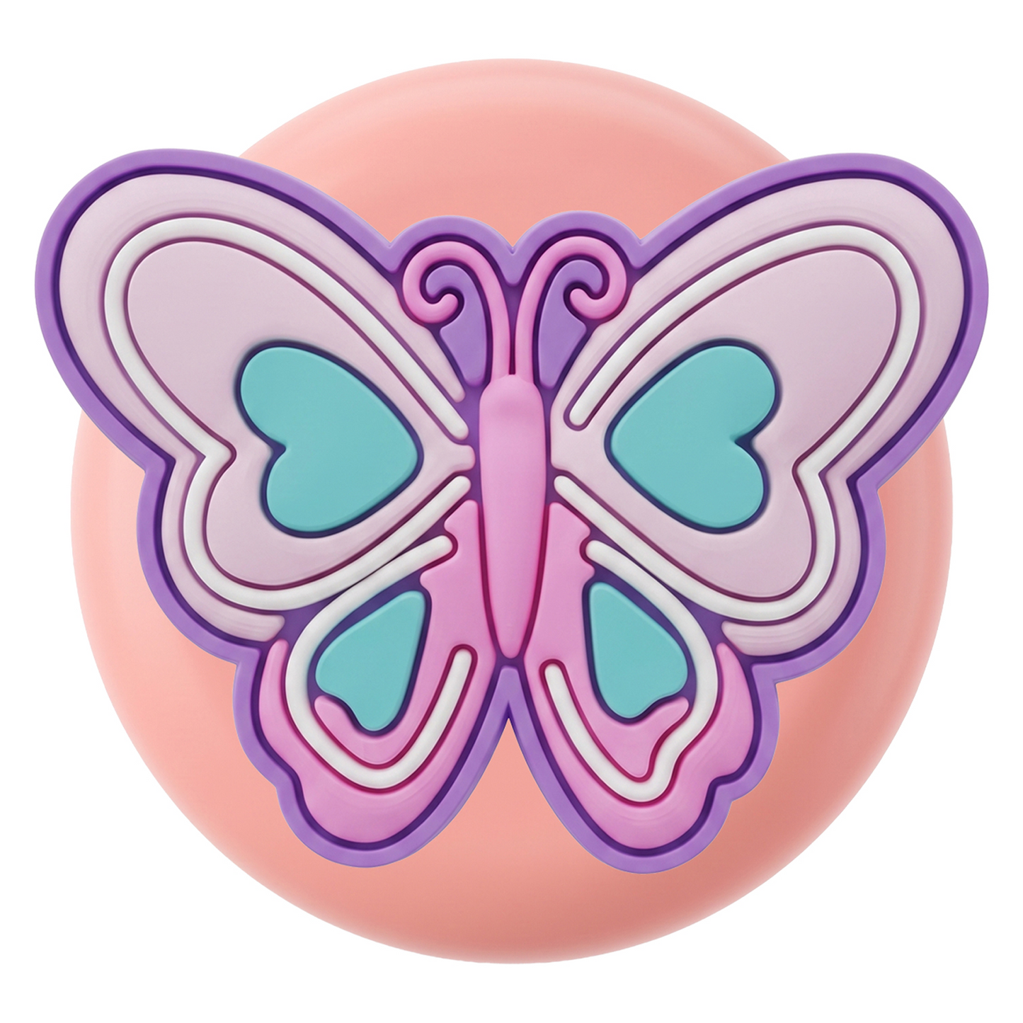OEM Butterfly -kuori Apple AirTagille, 3 kappaleen setti, monivärinen