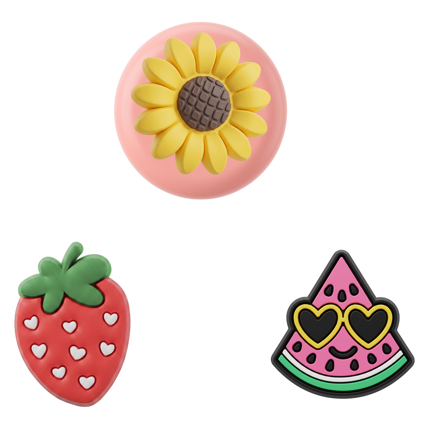 OEM Fruit -kuori Apple AirTagille, 3 kappaleen setti, monivärinen