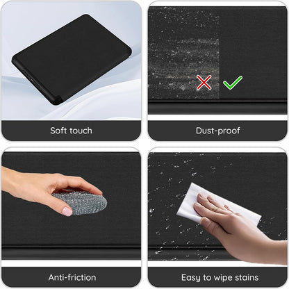 Kotelo Amazon Kindle Paperwhite 5 tuumaa, Techsuit, SmartCover, Musta