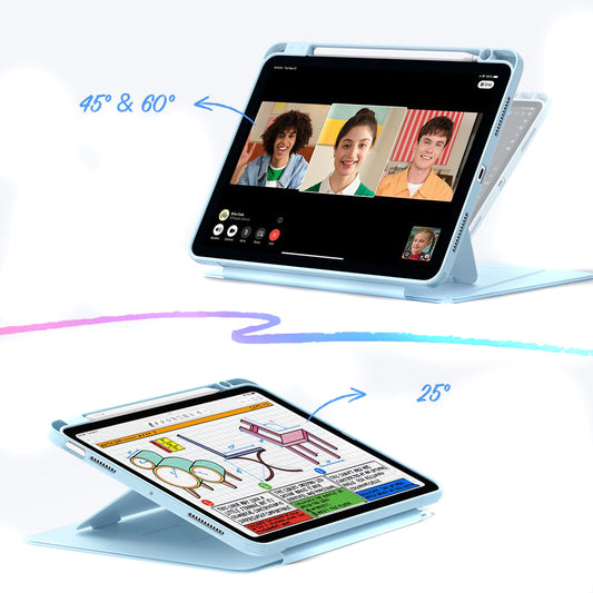 Suojakotelo Apple iPad Air 13 (2025) / Air 13 (2024), ESR, Flip Hybrid, Sininen