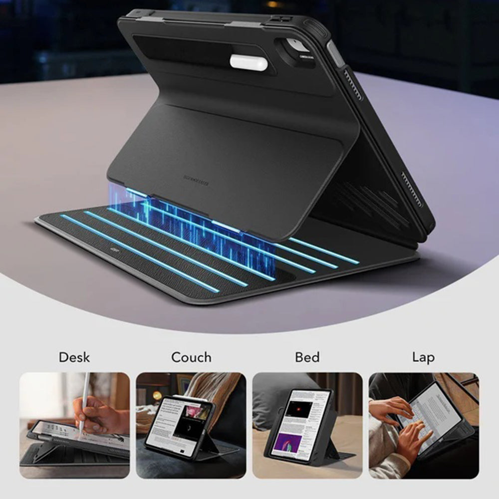 Suojakotelo Apple iPadille (2025) / (2022), ESR, Shift, Sininen