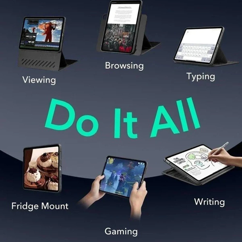 Suojakotelo Apple iPadille (2025) / (2022), ESR, Shift, Pinkki