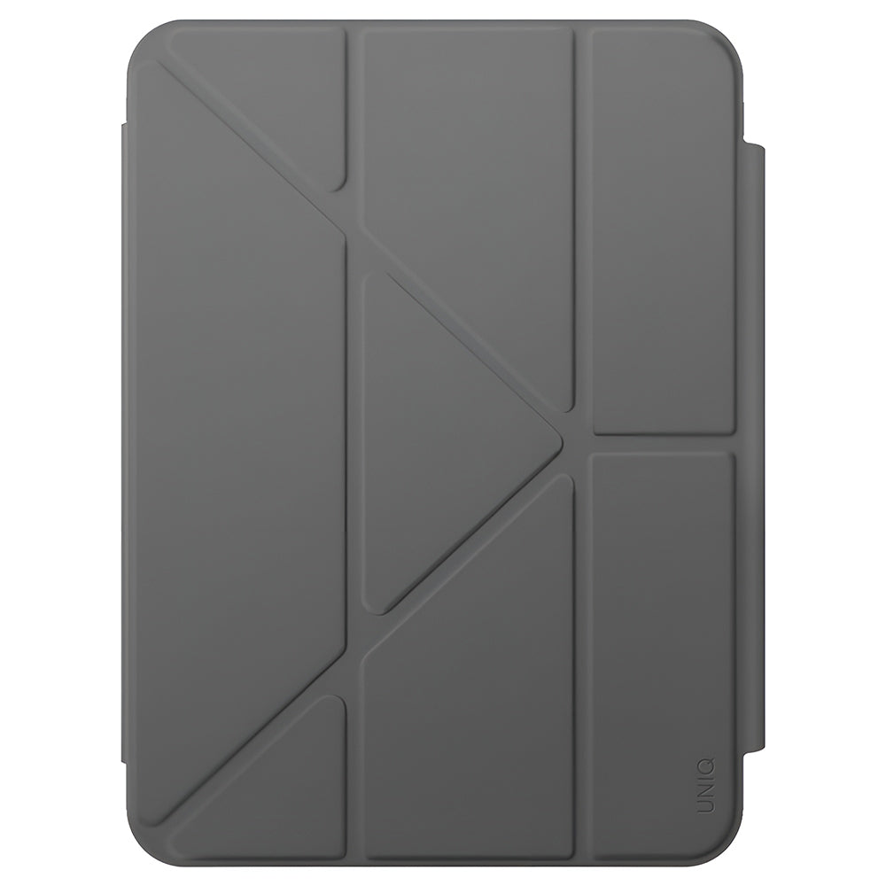 Suojakotelo Apple iPadille (2025), UNIQ, Camden Click, Harmaa