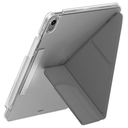 Suojakotelo Apple iPadille (2025), UNIQ, Camden Click, Harmaa