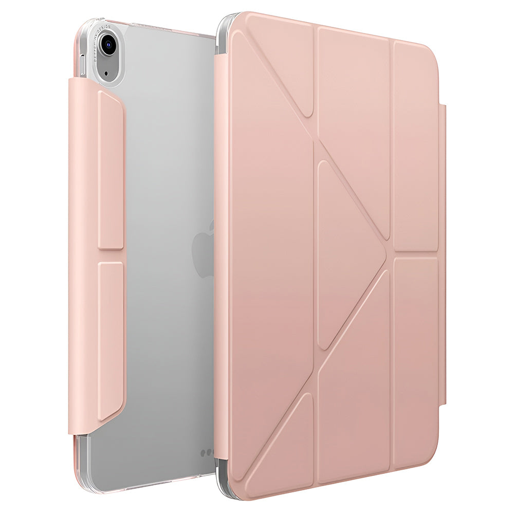 Suojakotelo Apple iPadille (2025), UNIQ, Camden Click, Pinkki