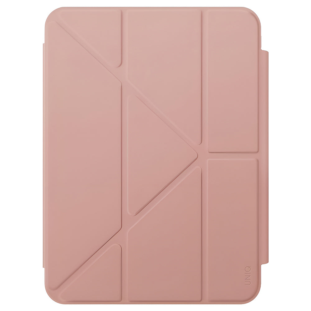 Suojakotelo Apple iPadille (2025), UNIQ, Camden Click, Pinkki