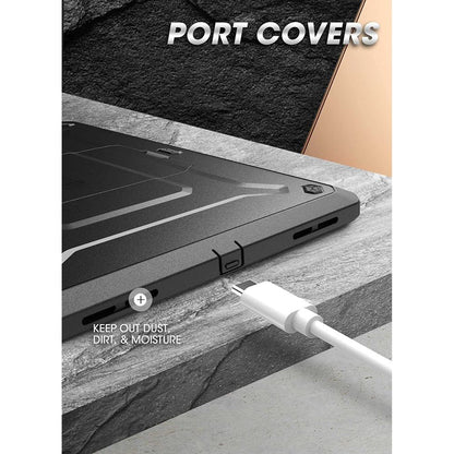 Suojakuori Apple iPad (2025) / iPad (2022), Supcase, Unicorn Beetle Pro, Musta