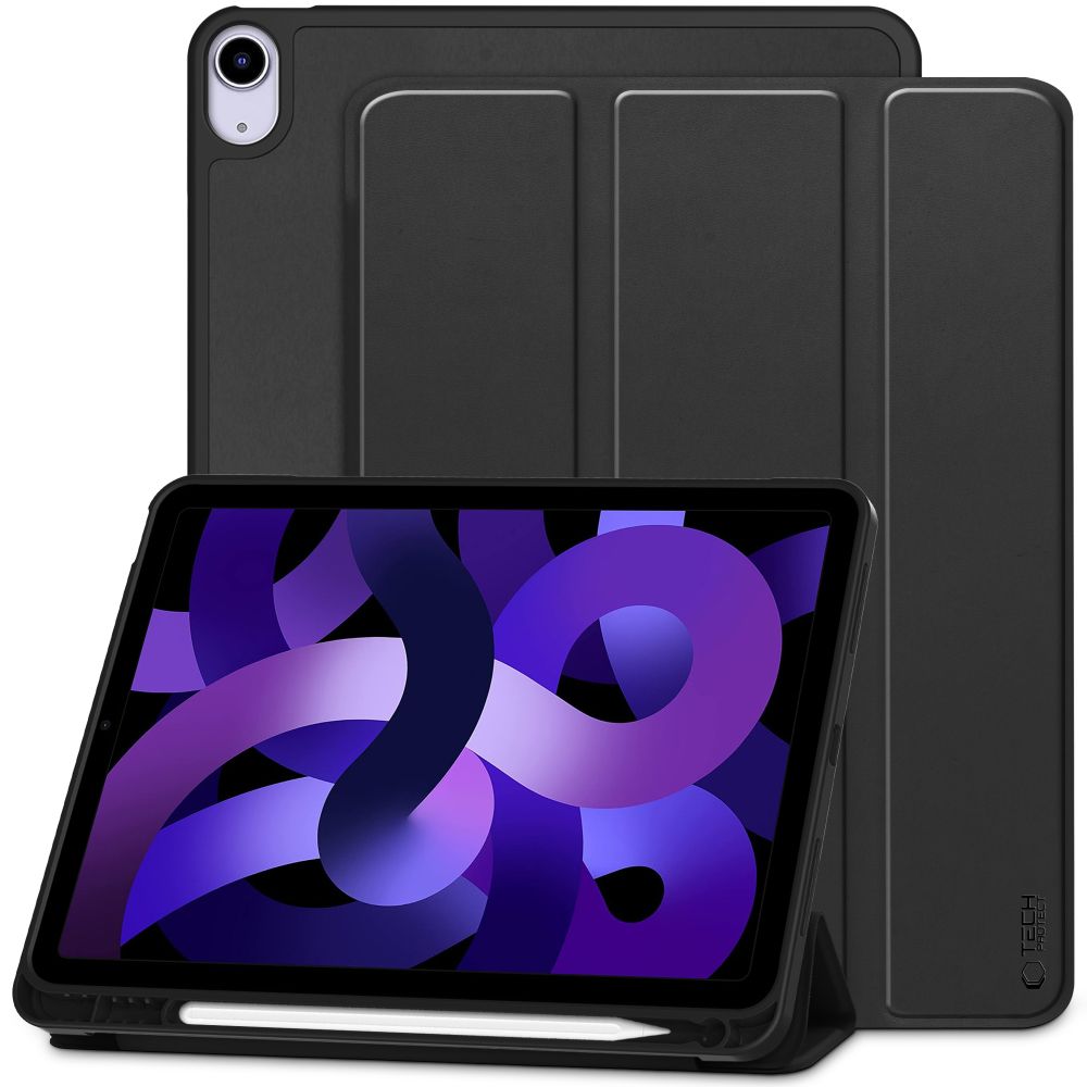 Kotelo Apple iPad iPad Air 11 (2024) / Air (2022) / Air (2020), Tech-Protect, SC PEN, musta 