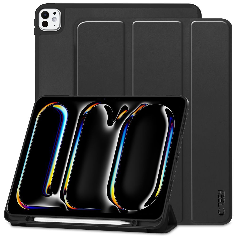 Kotelo Apple iPad Pro 11 (2024), Tech-Protect, SC PEN, musta 