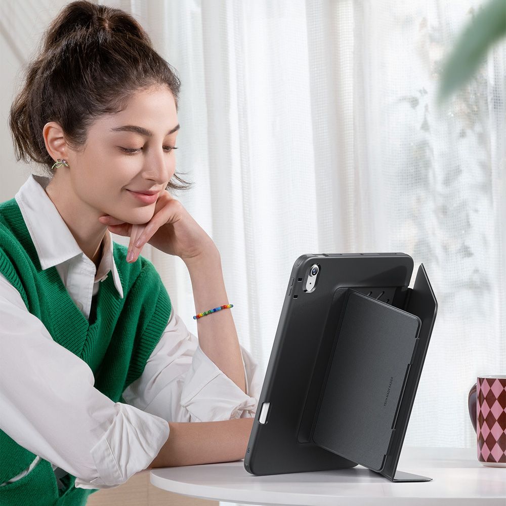 Suojakotelo Apple iPad Air 11 (2025) / Air 11 (2024) / Air (2022) / Air (2020), ESR, Flip Hybrid, Musta