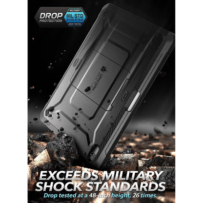 Suojakuori Apple iPad (2025) / iPad (2022), Supcase, Unicorn Beetle Pro, Musta